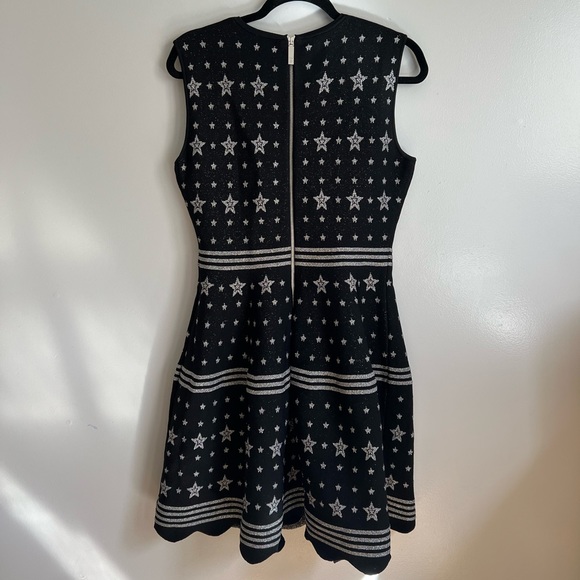 TED BAKER Print Star Jacquard Lurex Knit Dress SIZE 3*** women’s - Picture 8 of 11